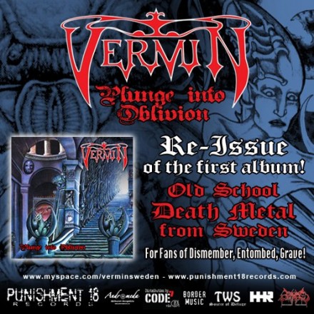 Vermin “Plunge Into Oblivion” reissue