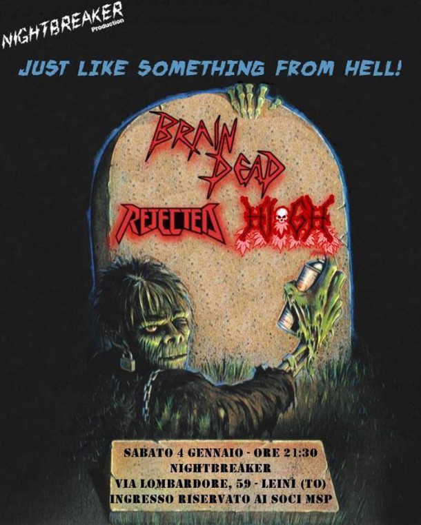Brain Dead live!