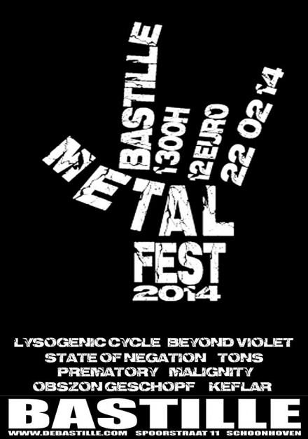 Prematory Live at Bastille Metalfest 2014!