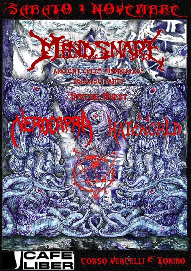 Mind Snare: “Ancient Cults Supremacy” Release Party Live!