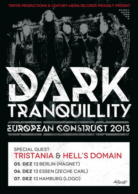 Hell’s Domain on tour with Dark Tranquillity!