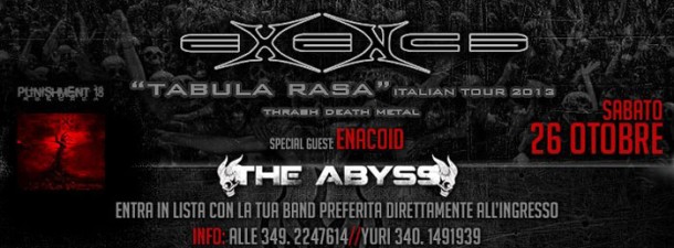 Exence Live in The Abyss!