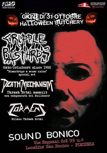 Torment Live with Cripple Bastards and Death Mechanism