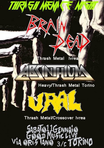 Brain Dead live with Absinthium