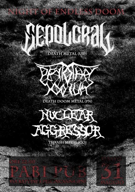 Nuclear Aggressor: Live at “Night Of Endless Doom”