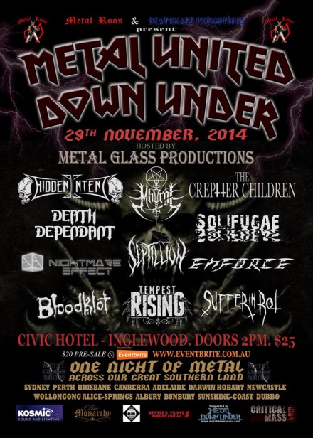 Hidden Intent Live at ‘Metal United Down Under’