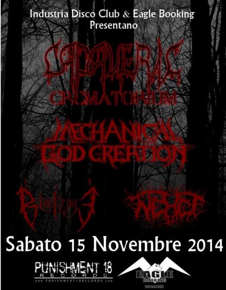 Cadaveric Crematorium: Live at “Death Metal Night”