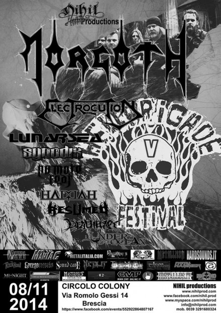 Lunarsea: Live at “Hellbrigade Festival V” with Morgoth!