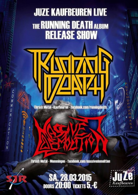 Running Death: Album Release Show Live!