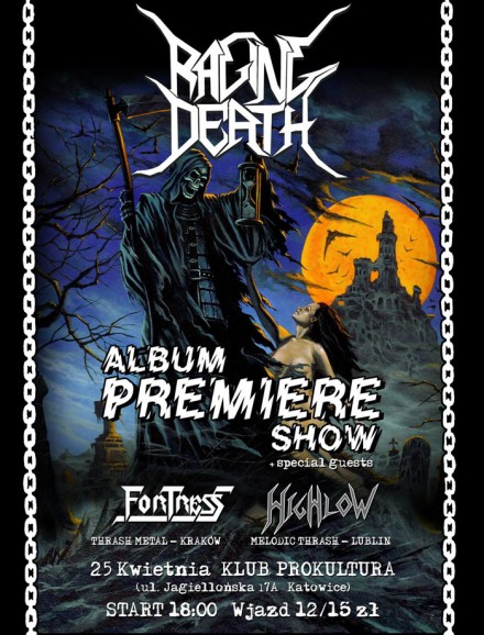 Raging Death: album premiere show in Katowice