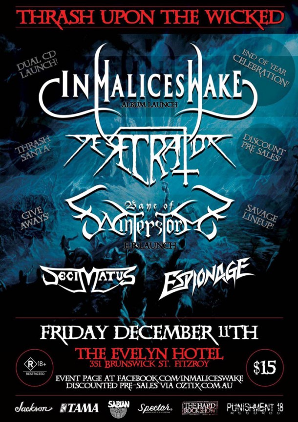 In Malice’s Wake: Live “Thrash Upon The Wicked”