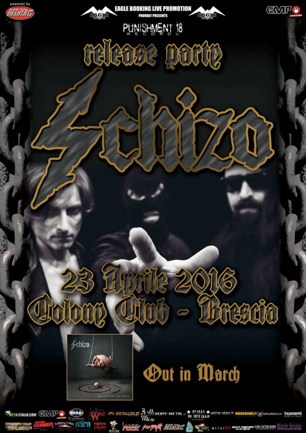 Schizo “Rotten Spiral” release party