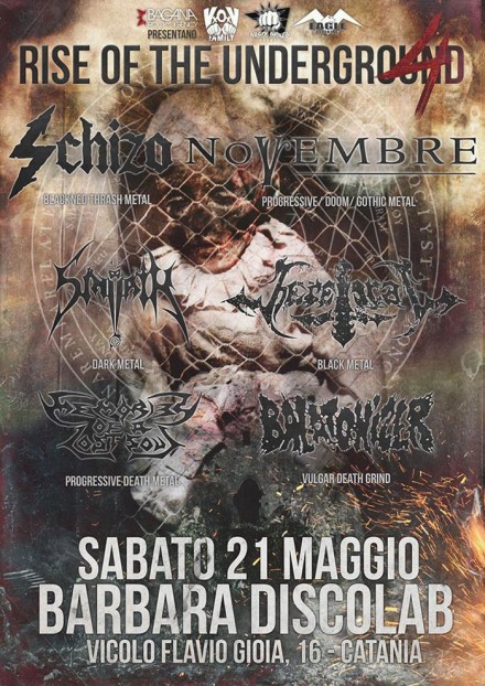 Schizo: Live at “RISE OF THE UNDERGROUND 4″