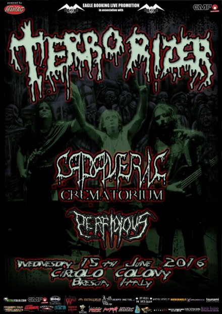 Cadaveric Crematorium Live with Terrorizer!