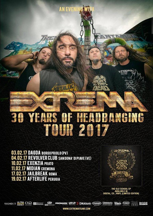 Extrema: 30 Years Of Headbanding Tour
