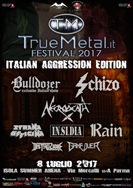 TRUEMETAL.it FESTIVAL 2017: la nuova versione open air a Luglio