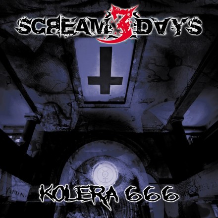 Scream 3 Days: new album cover art and video from the recording studio