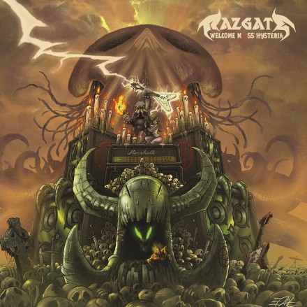 Razgate: “Welcome Mass Hysteria” front cover