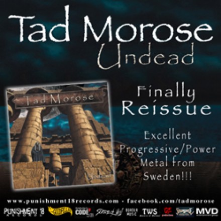 Tad Morose album reissue!