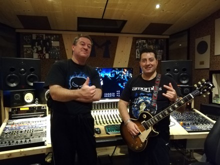 Black Phantom: “Zero Hour is Now” recording sessions officially ended!