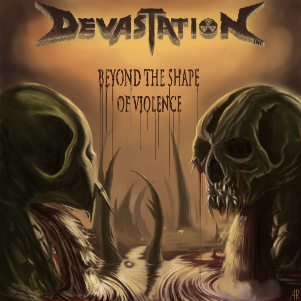 Devastation Inc.: “Beyond The Shape Of Violence” front cover!
