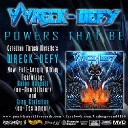 Wreck-Defy: “Powers That Be” release date confirmed!