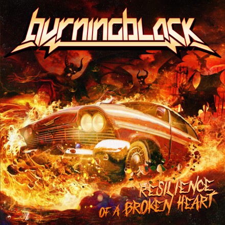 Burning Black: “Resilience Of A Broken Heart” front cover and new video!