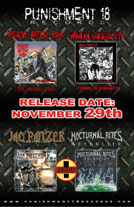 Punishment 18 Records: 4 new metal gems today!