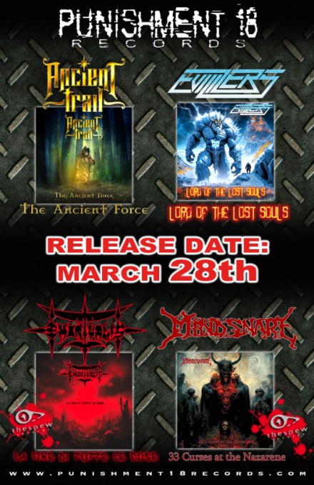 Punishment 18 Records: 4 brand new albums available!